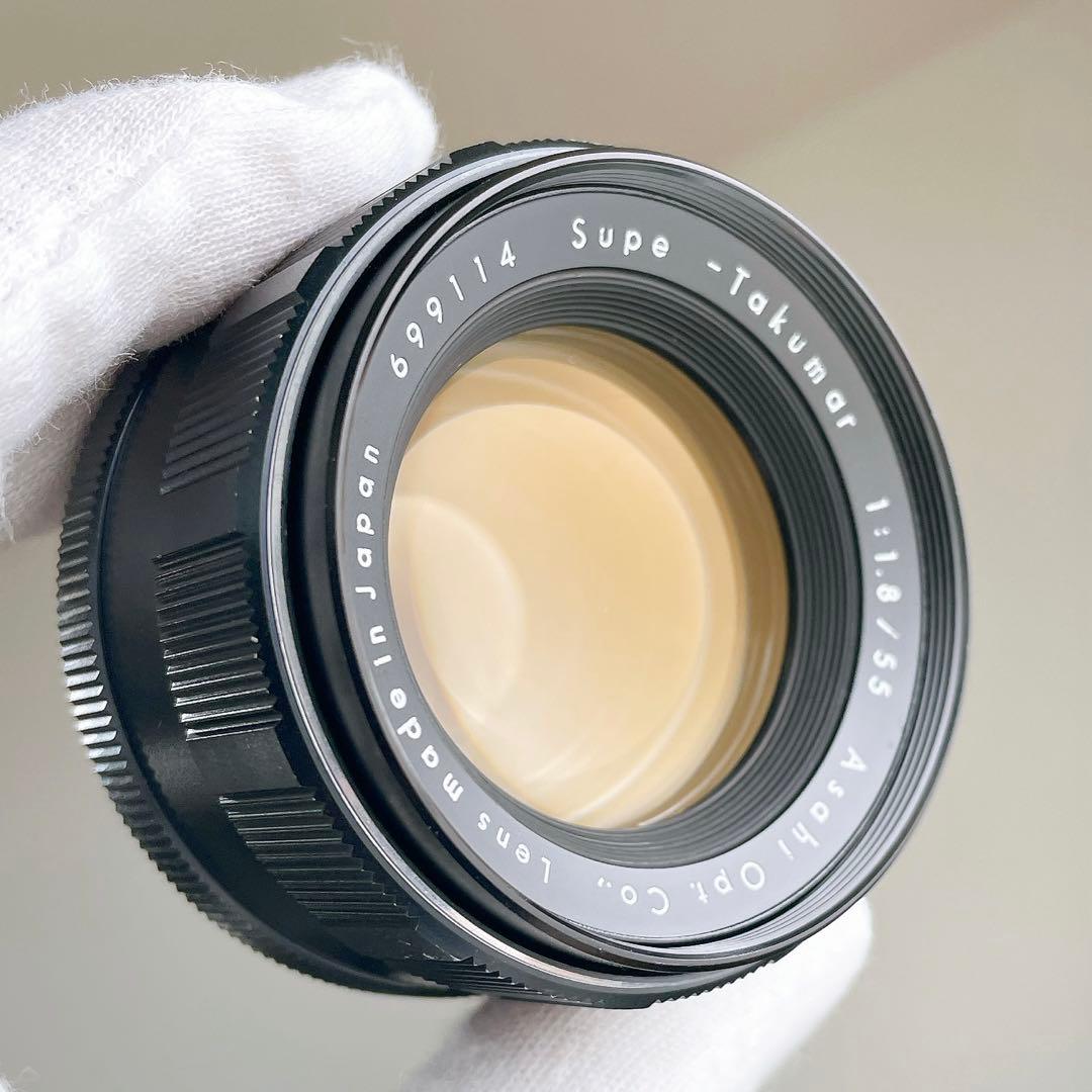 【希少初期型】PENTAX Super Takumar 55mm f1.8