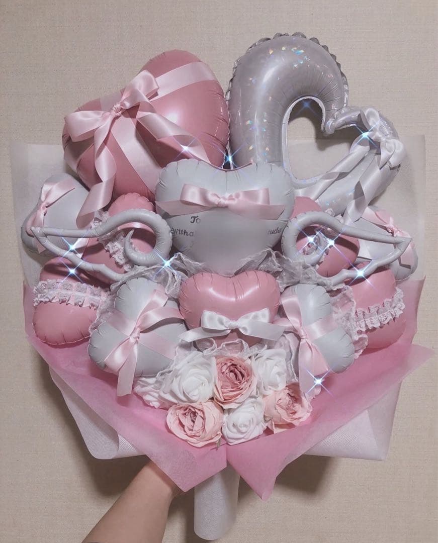 卒業ブーケ　卒業祝い　バルーンブーケ　花束　バルーンギフト　卒業