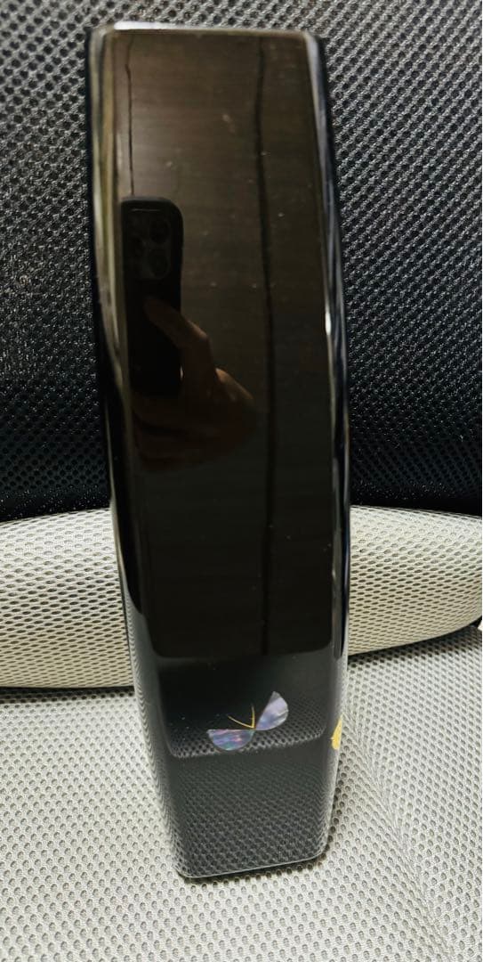 輪島塗 蒔絵漆器 花柄飾り花瓶 美品