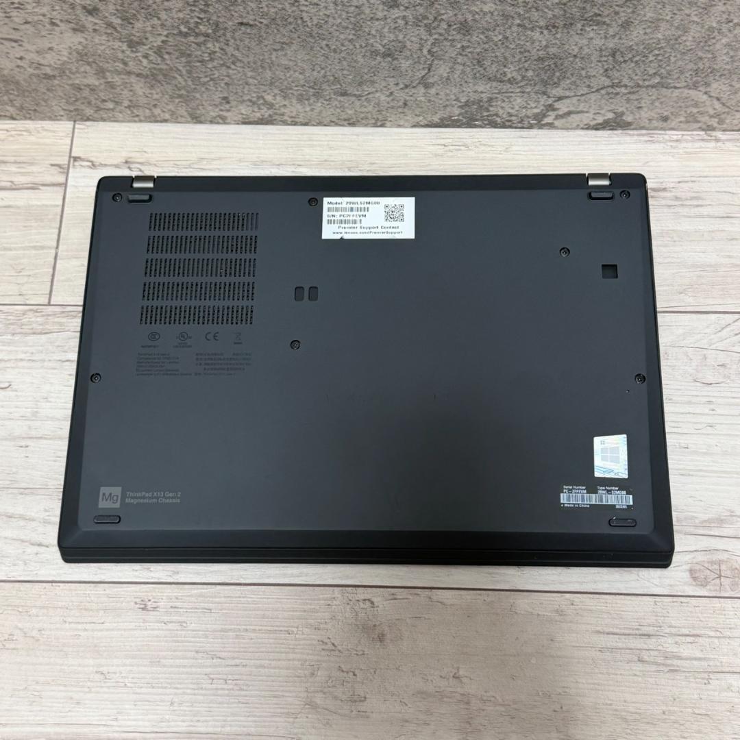 美品☆ThinkPad X13 Gen 2 i5-1145G7 2.60GHz