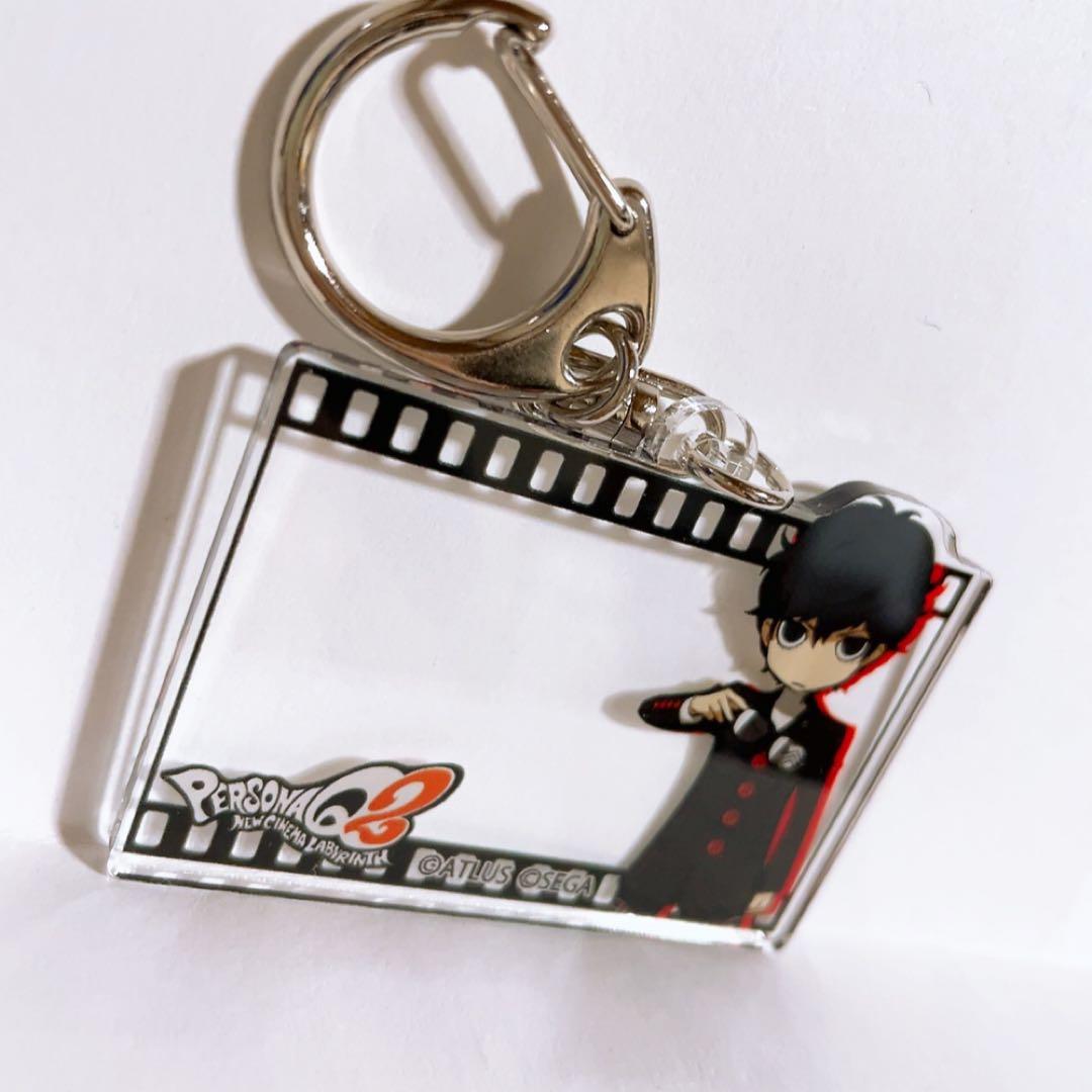 βⅩⅡ ペルソナq2 アクリルキーホルダー ペルソナ5 主人公 雨宮蓮