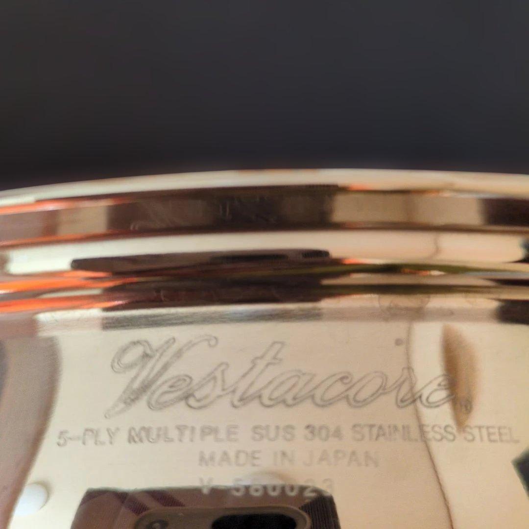 ベスタコア　日本製　ステンレス5層フライパン