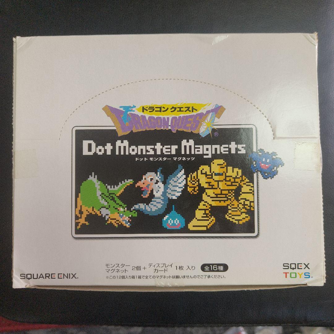 ドラゴンクエストドットモンスターマグネット＋２５周年ドットモンスター缶バッジ!!