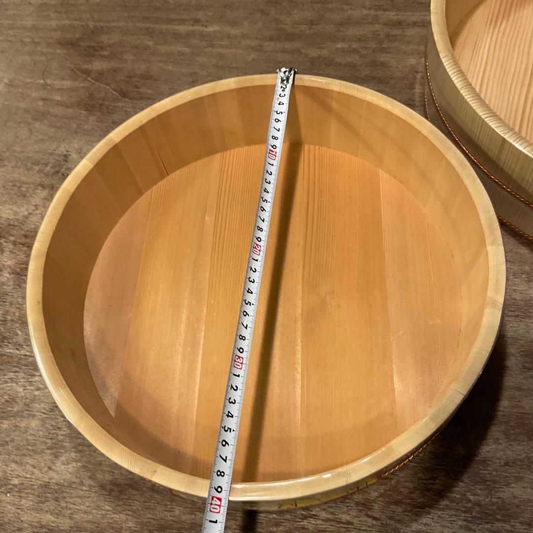 大きい 寿司桶 新品未使用 4L 2升 2L 1升 イベント 正月 年末年始