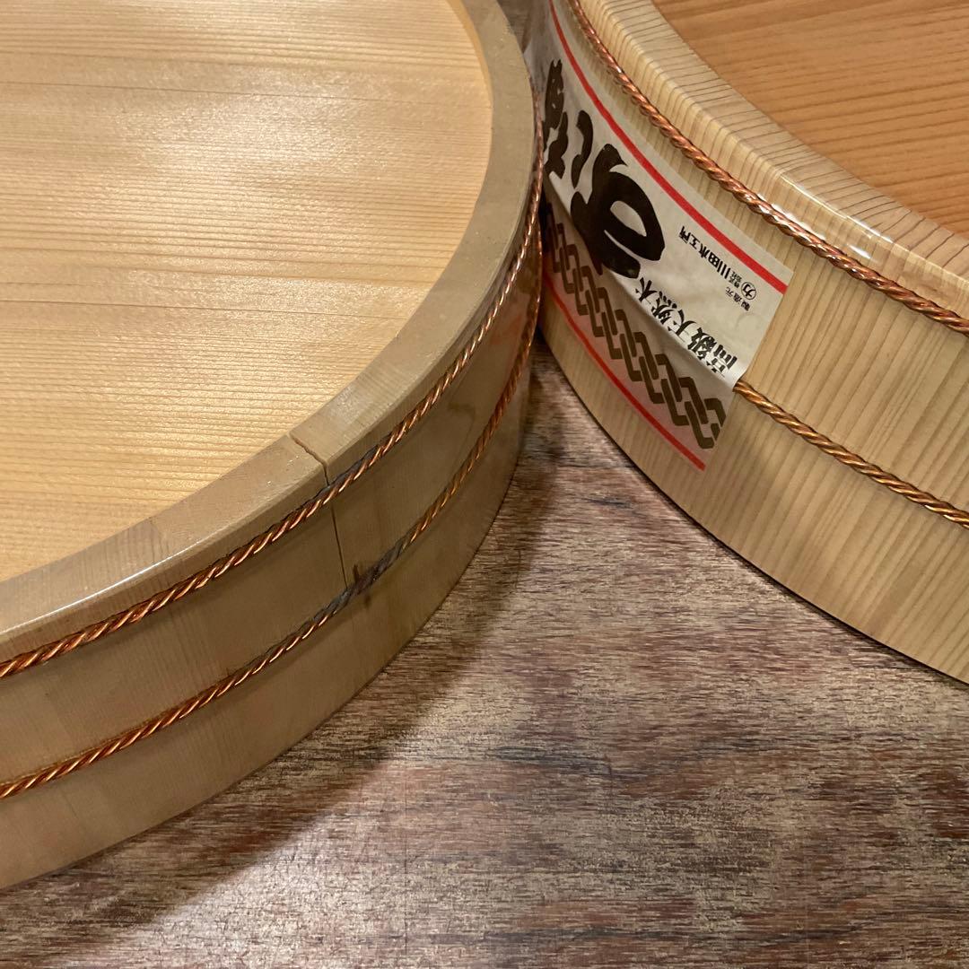 大きい 寿司桶 新品未使用 4L 2升 2L 1升 イベント 正月 年末年始