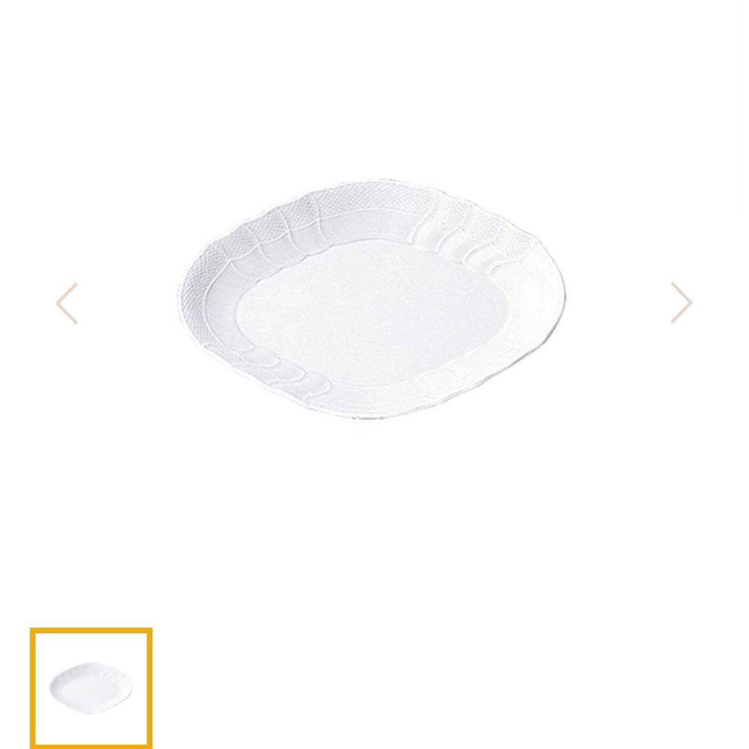 【未使用】 リチャードジノリ ベッキオホワイト ひし形ディッシュ 菱形