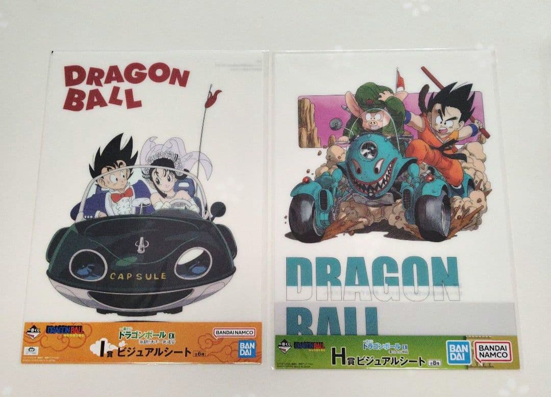 １番くじ ドラゴンボール ビジュアルボード&ビジュアルシート 10枚まとめ売り①