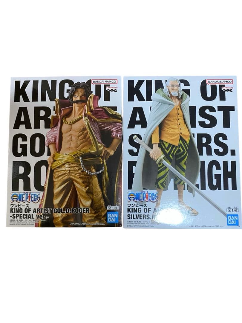 ワンピース フィギュアまとめ売り ルフィ シャンクス ガープ　ロジャー　レイリー