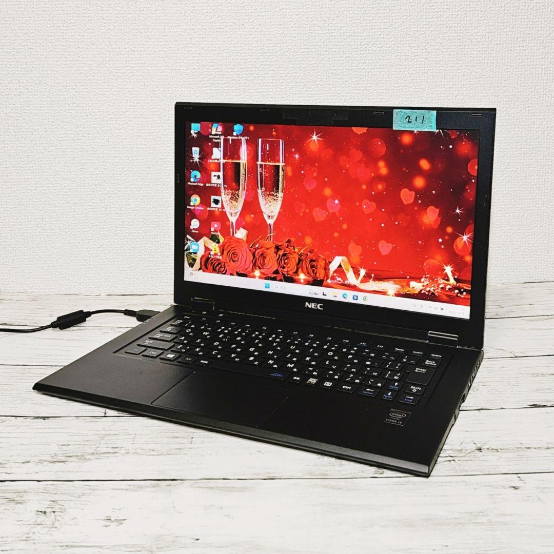 格安✨13インチ コンパクト ノートパソコン✨ NEC Versapro SSD