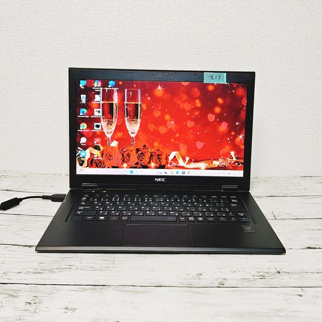 格安✨13インチ コンパクト ノートパソコン✨ NEC Versapro SSD