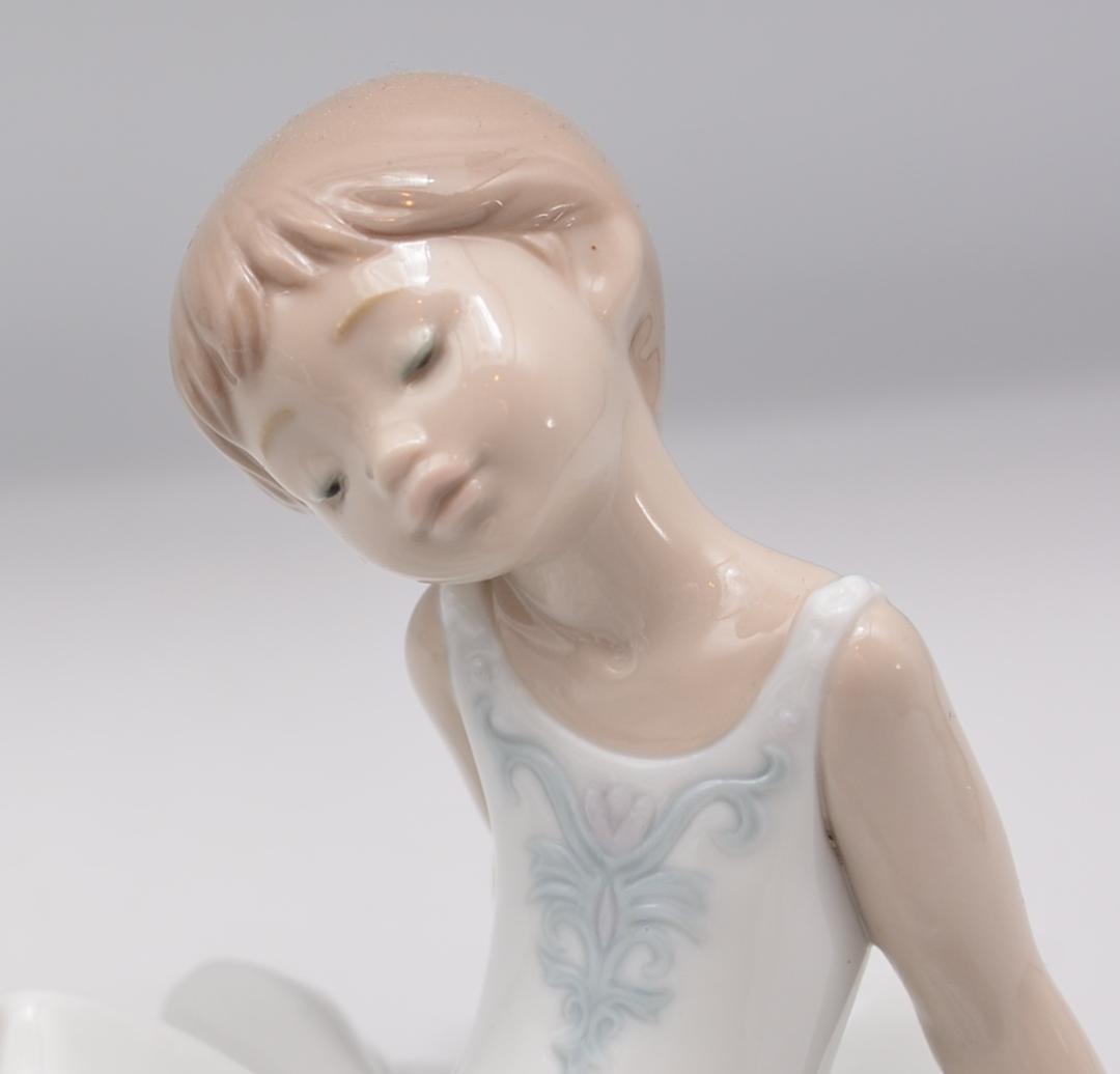 リヤドロ　バレリーナ　2体セット　スペイン　ポーセリン　ヴィンテージ　欠けあり