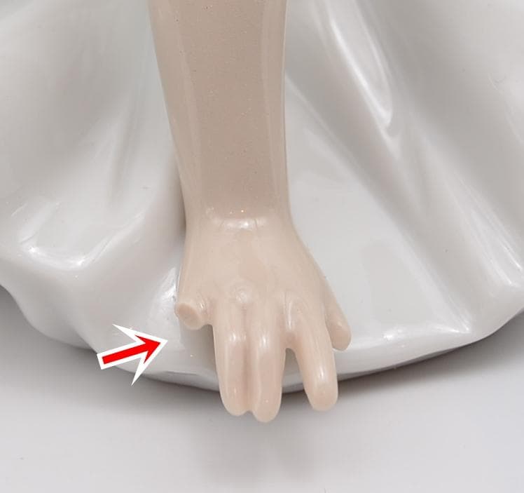 リヤドロ　バレリーナ　2体セット　スペイン　ポーセリン　ヴィンテージ　欠けあり