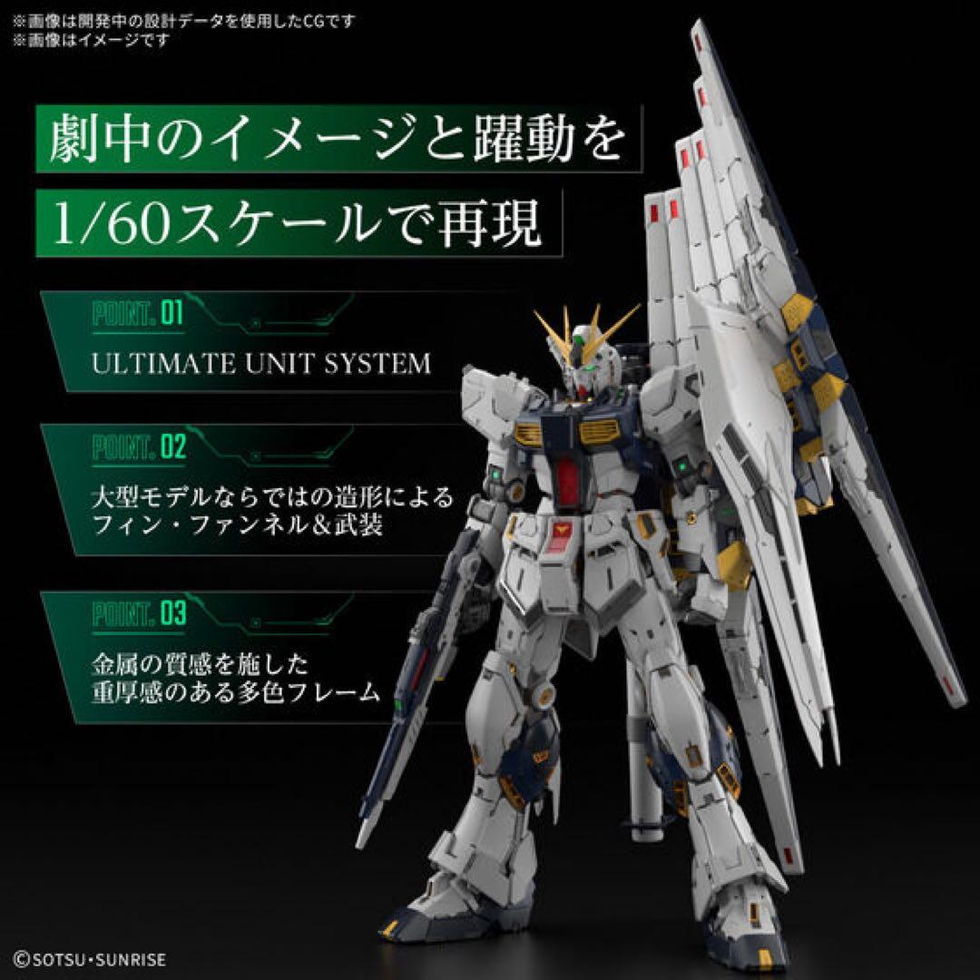 【限定セット】PG UNLEASHED νガンダム＋専用LEDユニット【未開封】