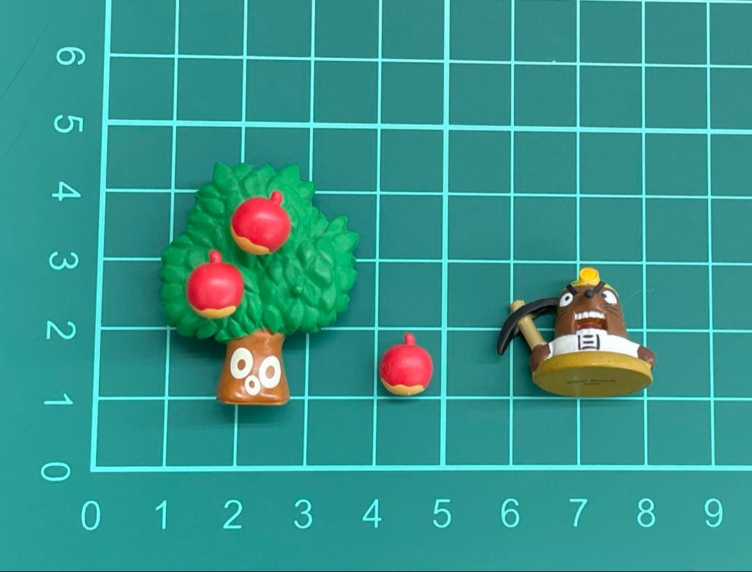 どうぶつの森　森をつくろう！ F-8 リセットさん りんごの木 フィギュア レア