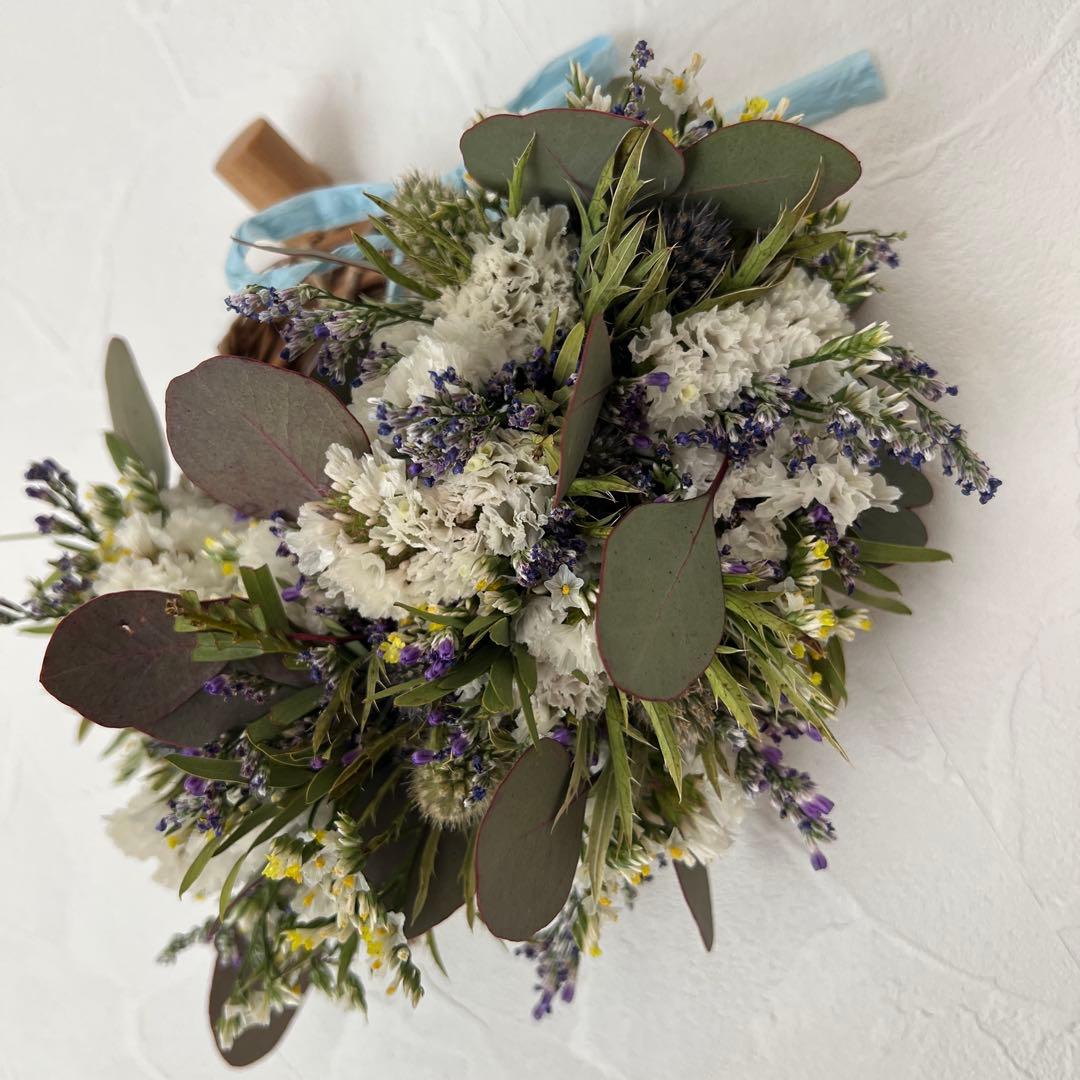 ナチュラルな春待ちハーフリース* * ラッピング無料 ボタニカル 春 プレゼント