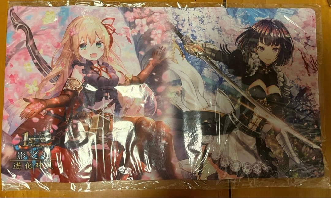 シャドウバース・エボルヴ 簡体字版1周年 アリサ エリカプレイマット 海外限定品