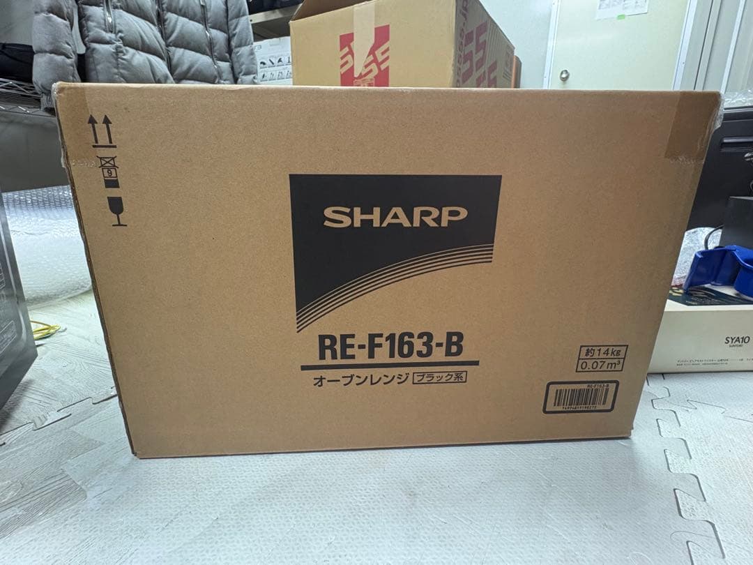 SHARP シャープ　RE-F163B ブラック