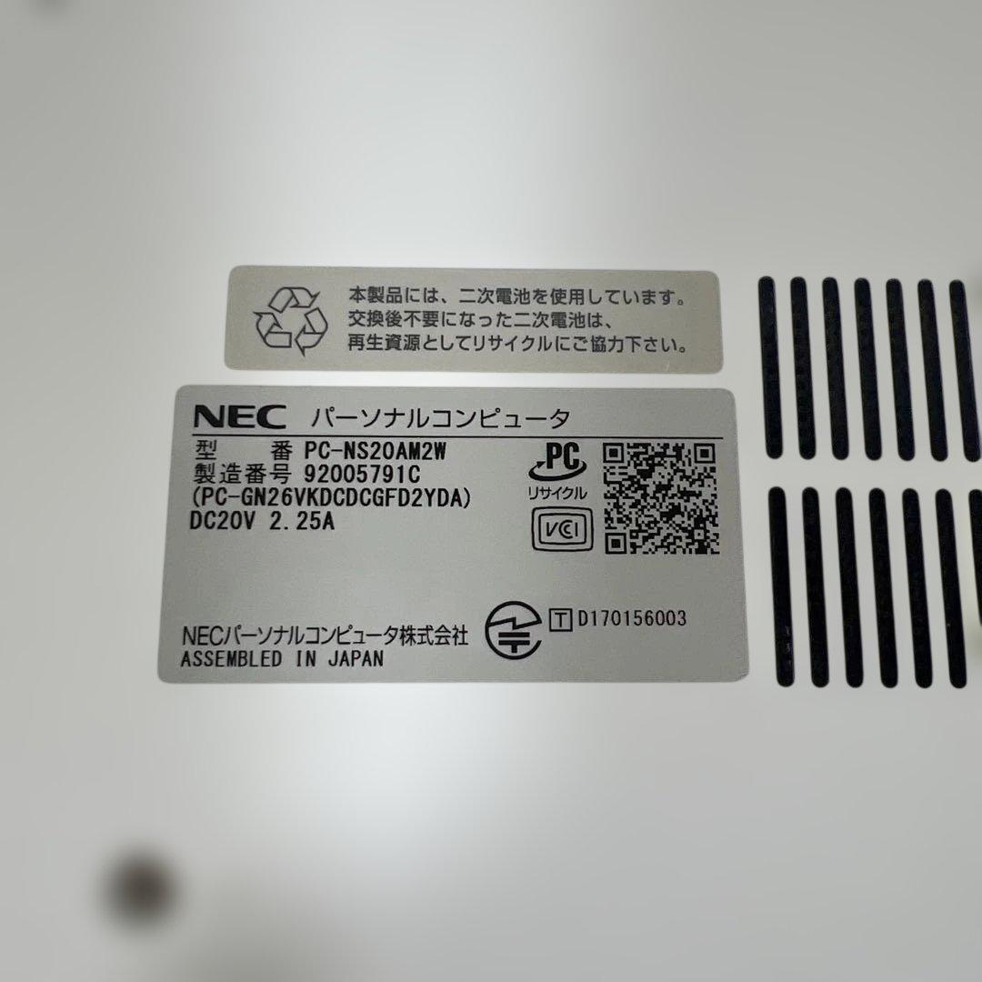 NEC LAVIE NS20A/M 15.6ノートPC Windows