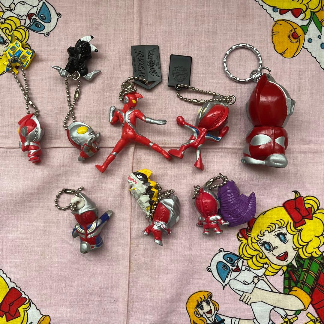 ウルトラマン　キーチェーンセット