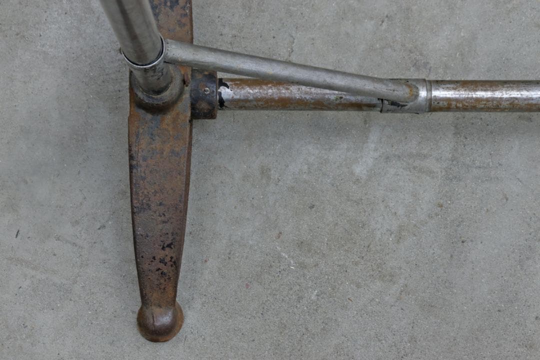 大型 スチールパイプ アイアン ハンガーラック コートスタンド アイアン 水道管