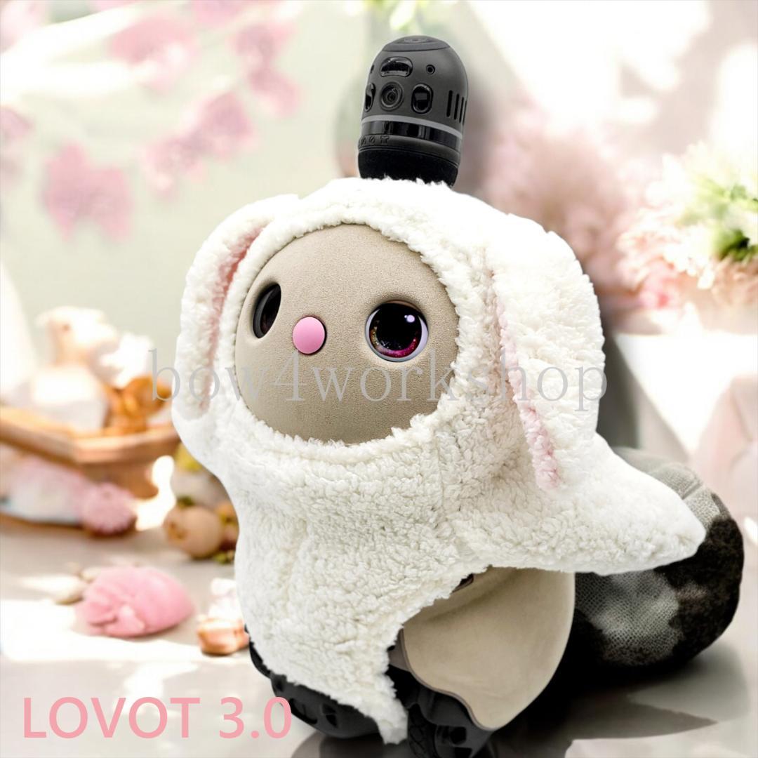 ラボット LOVOT ラボットの服ハンド　シープボアうさぎボディースー（ピンク）