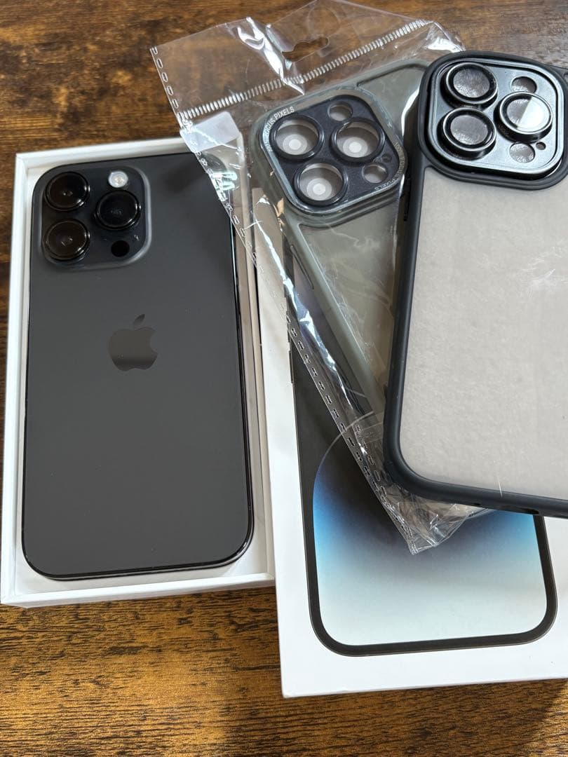 美品 iPhone 14 Pro スペースブラック512GB 国内版SIMフリー