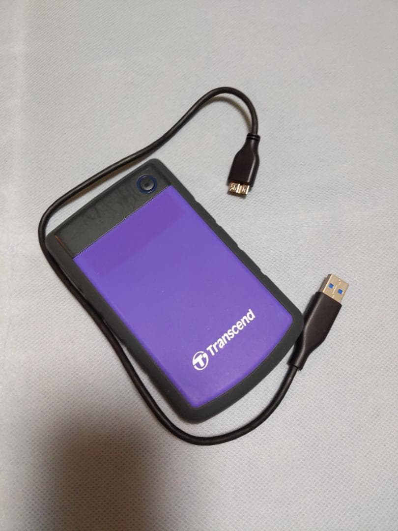 Transcend StoreJet 2TB 外付けHDD