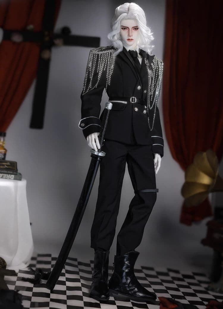 AX135 BJD 1/3 ドール本体 miles 球体関節人形 ハンドメイド
