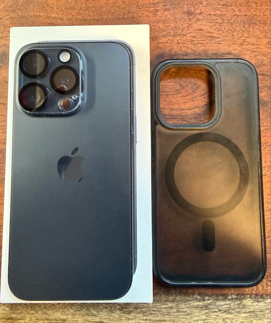 iPhone 15 Pro 128GB ブルーチタニウム