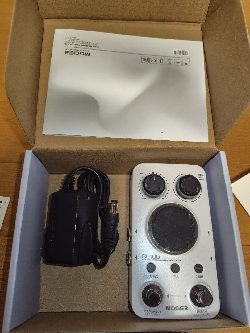 Mooer GL-100 Looperルーパー&ドラムマシン
