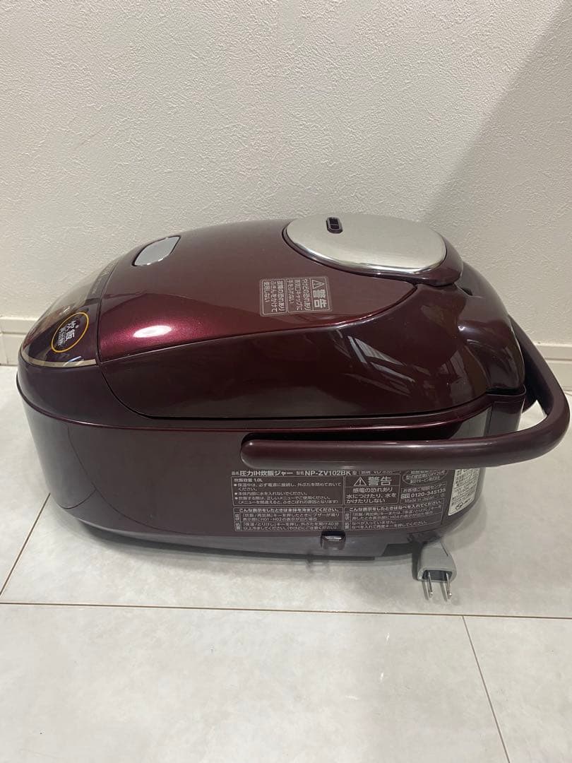 象印 圧力IH炊飯器 5合炊き NP-ZV102BK