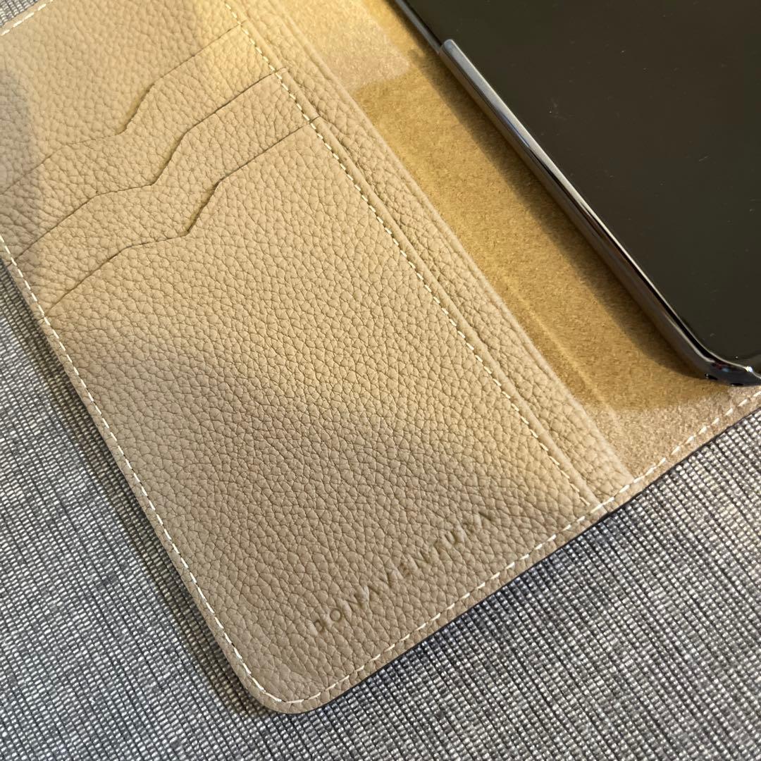 BONAVENTURAボナペンチュラ手帳型ケース iPhoneピンクトープ