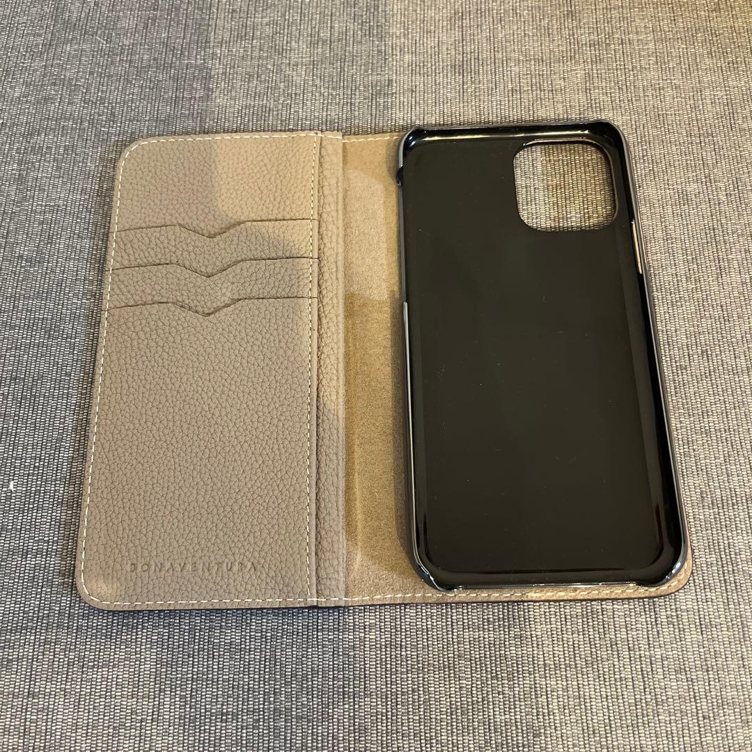 BONAVENTURAボナペンチュラ手帳型ケース iPhoneピンクトープ