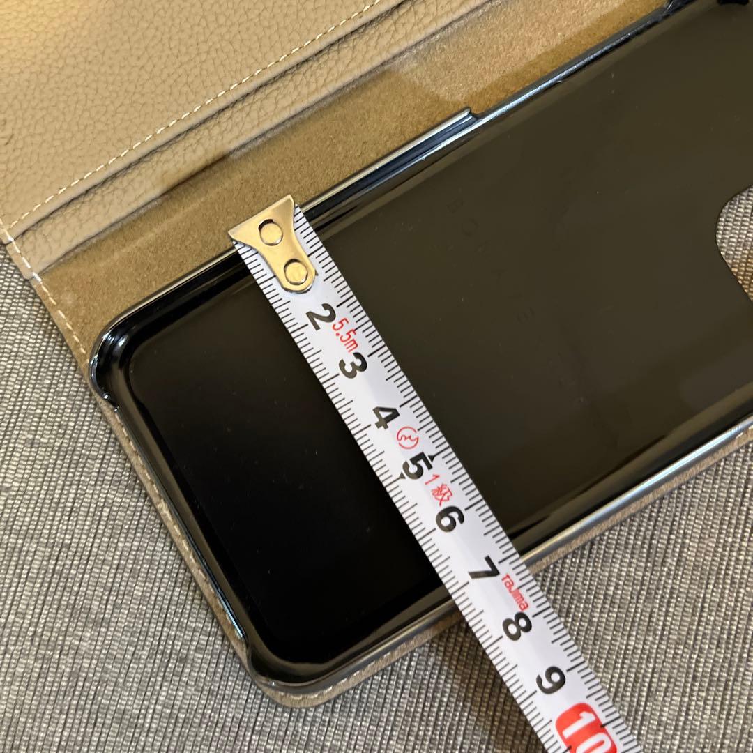 BONAVENTURAボナペンチュラ手帳型ケース iPhoneピンクトープ