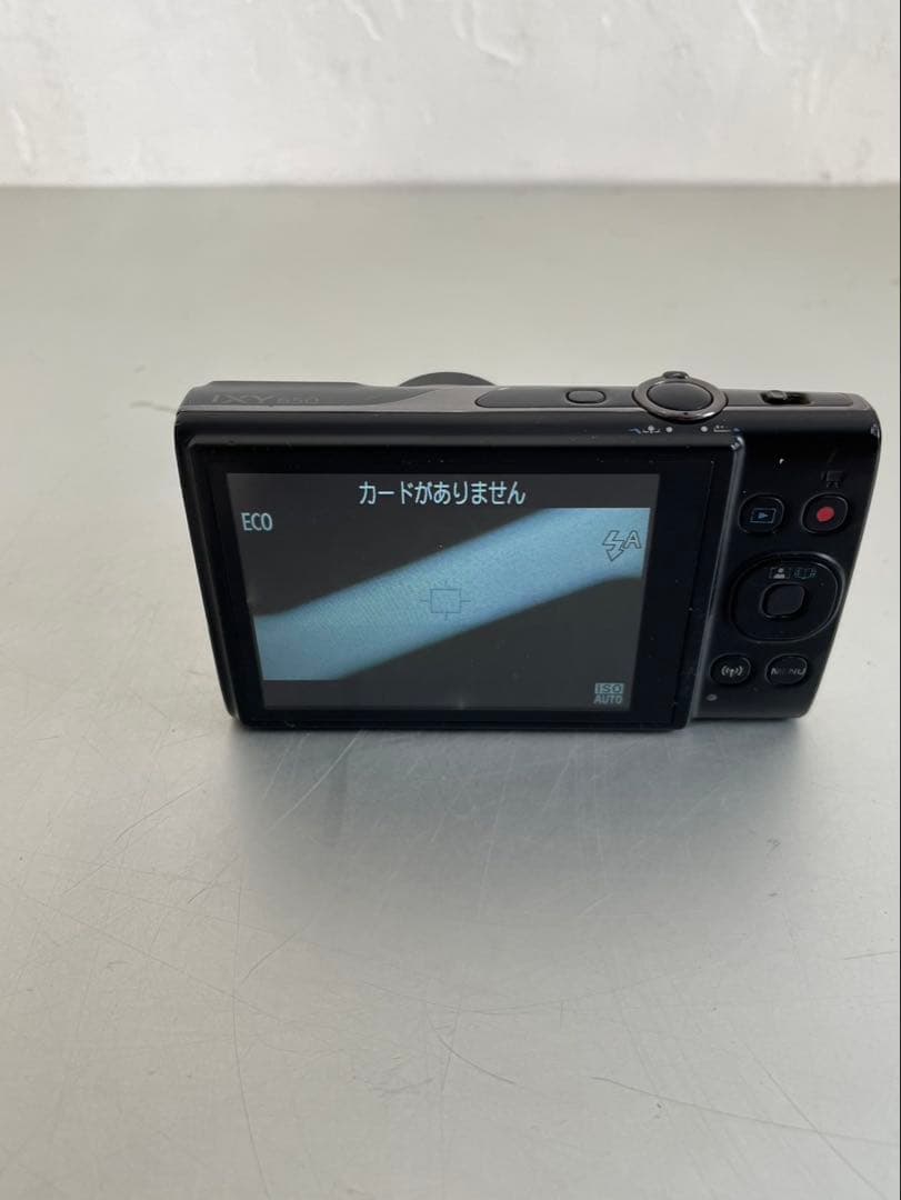 【ジャンク品】Canon IXY 650 ブラック 付属品