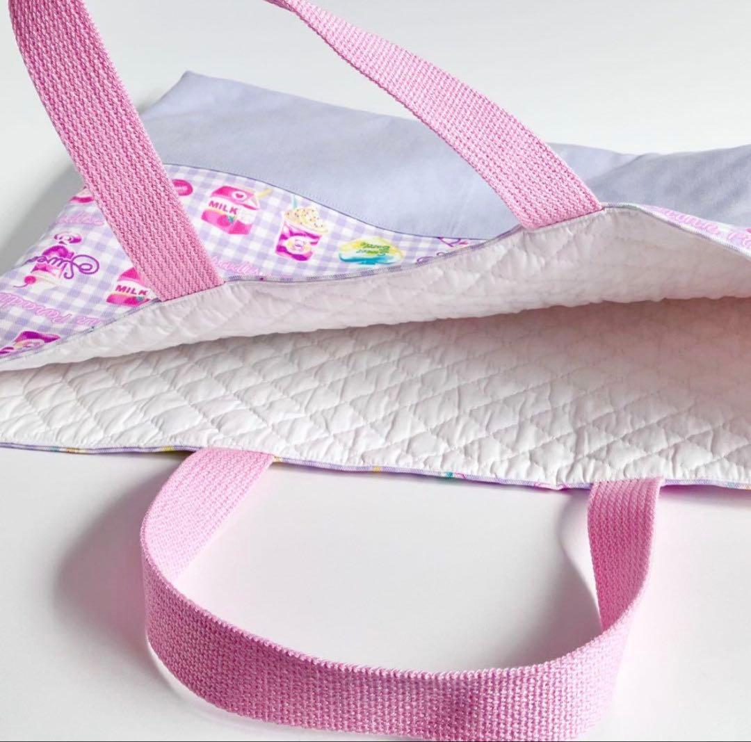 入園入学 7点セット ラベンダー 女の子 レッスンバッグ 上履き入れ 体操服袋