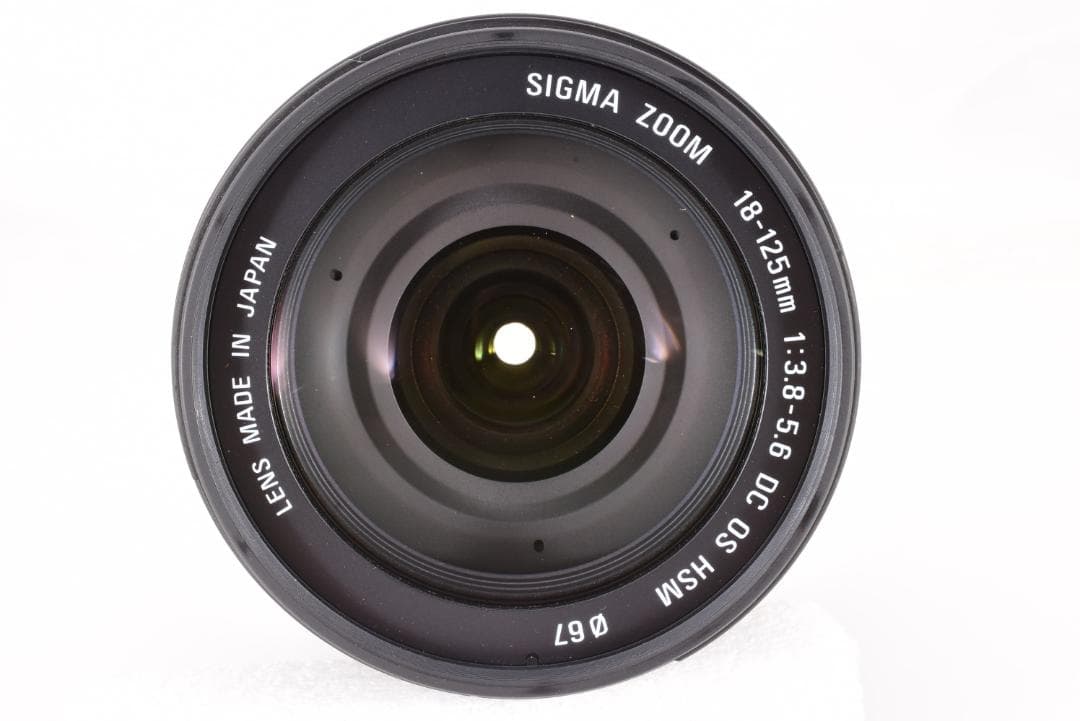 【手振れ補正あり】 SIGMA 18-125mm F3.8-5.6 キヤノン