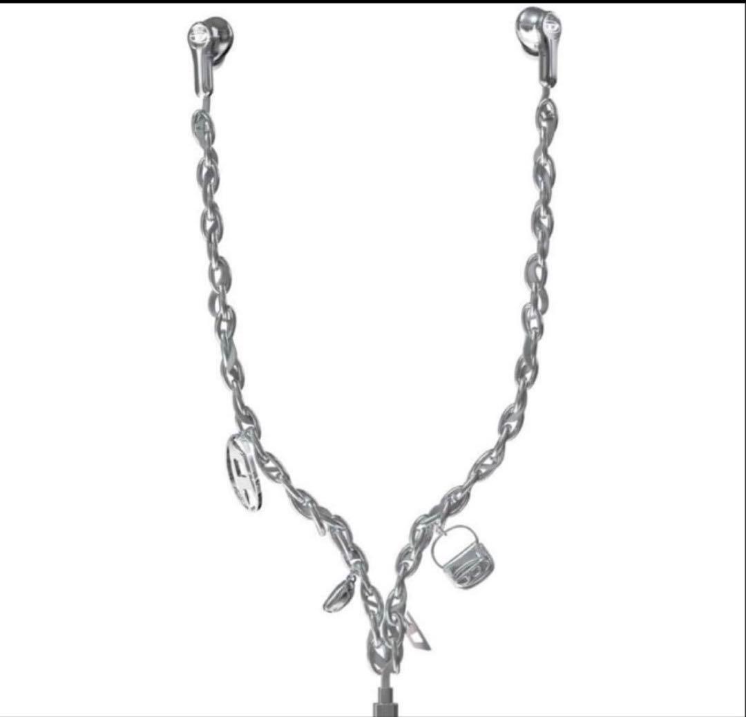 DIESEL Wired Earbuds チェーンデザイン