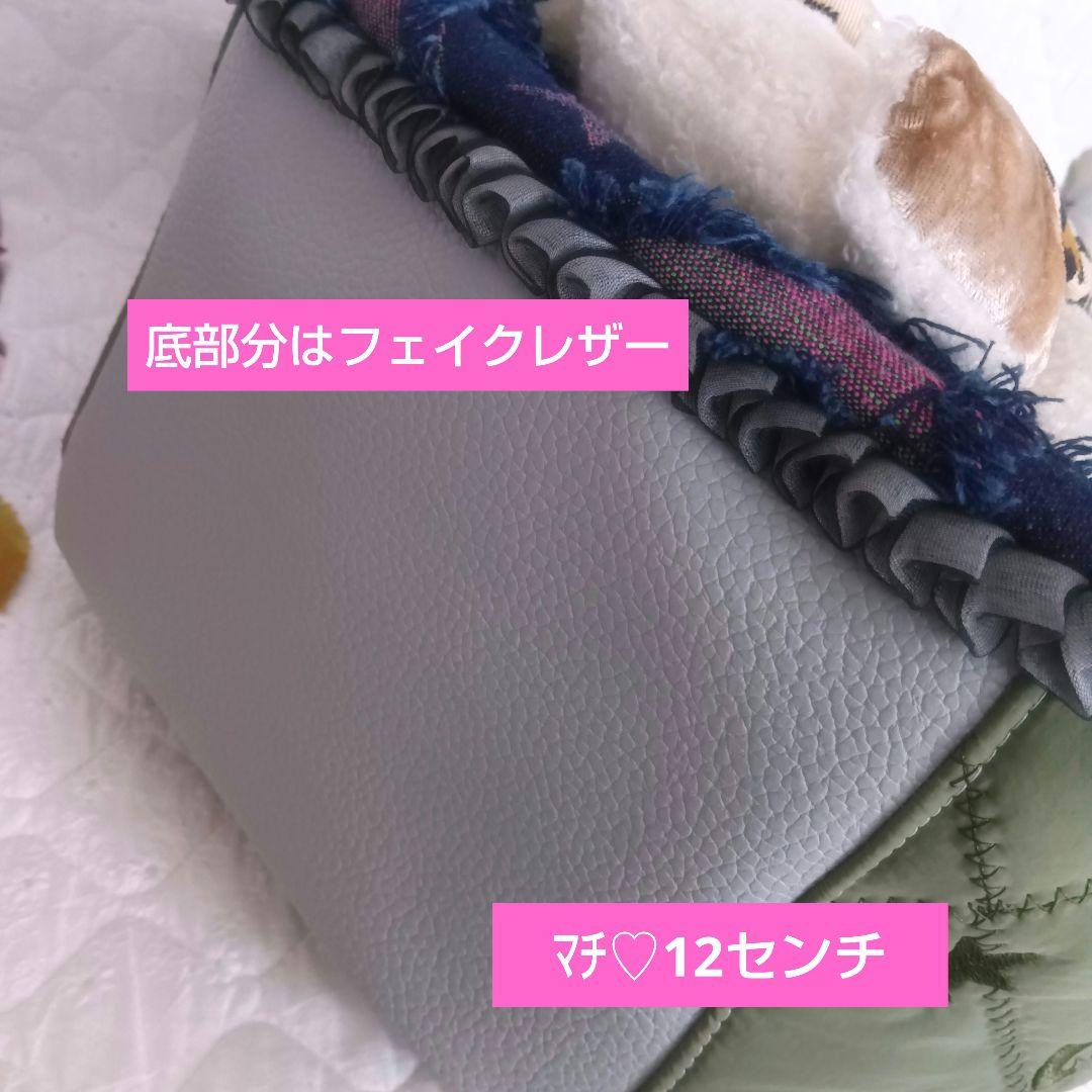 ゆ*ん様 ⑤⑧まーるいフォルム＊ラウンドバッグ/トートバッグ♡コヤンイサムチョン