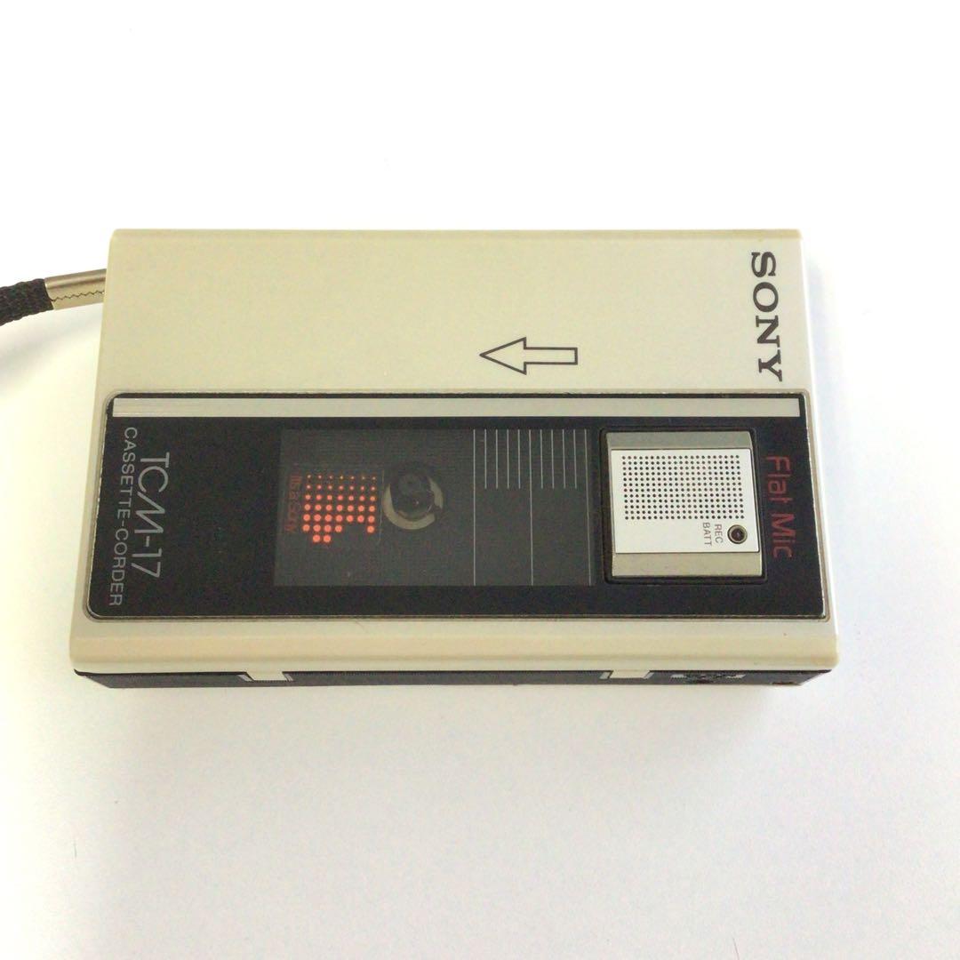 No.283 SONY TCM-17 カセットコーダー