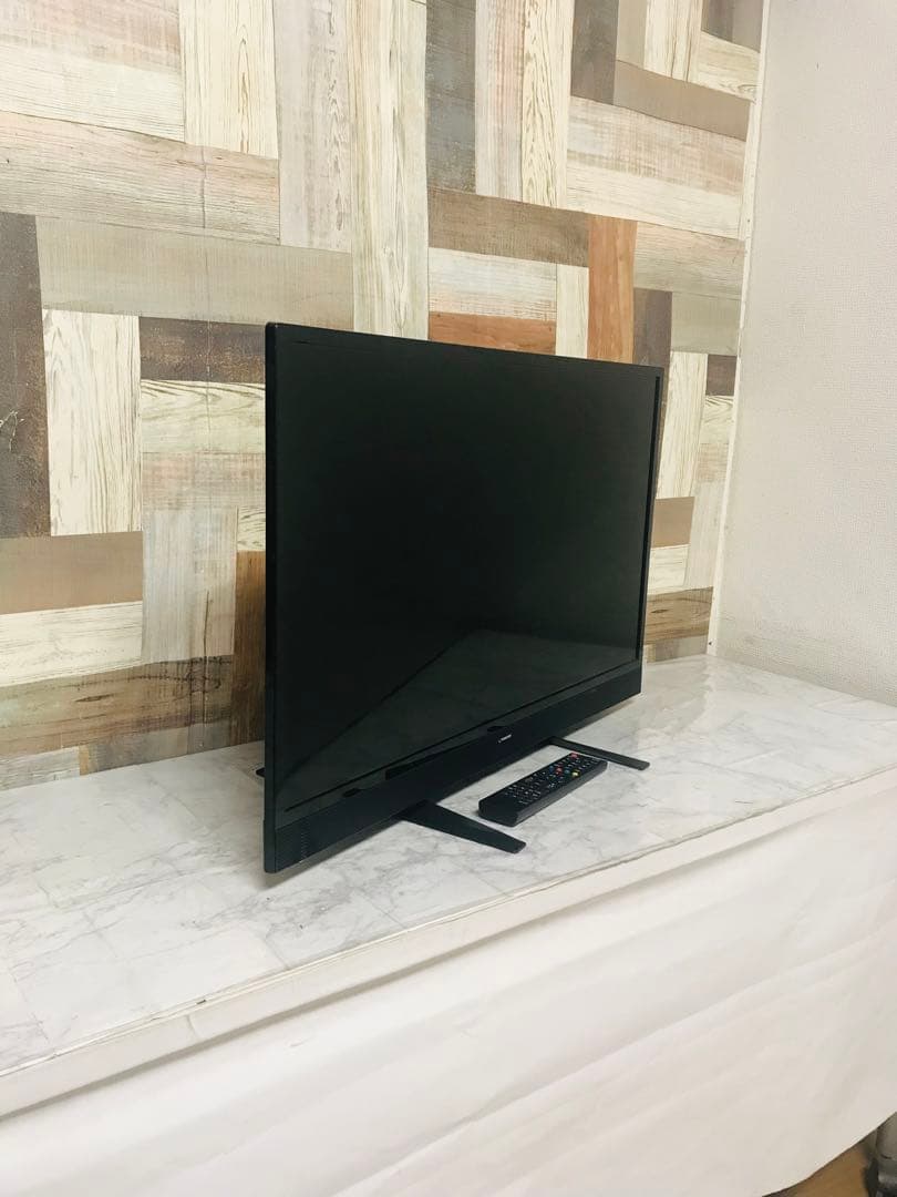 即日受渡❣️全国送料込マクスゼン32型液晶テレビ外付けHDD録画可.新品リモコン付