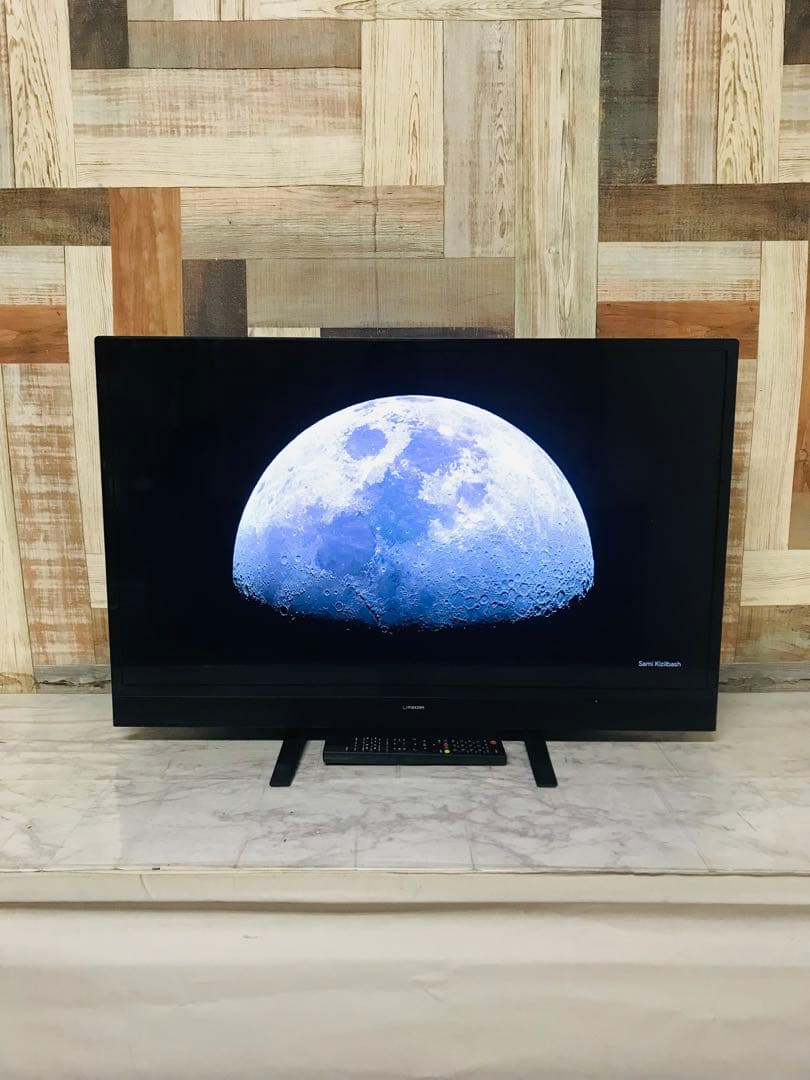 即日受渡❣️全国送料込マクスゼン32型液晶テレビ外付けHDD録画可.新品リモコン付