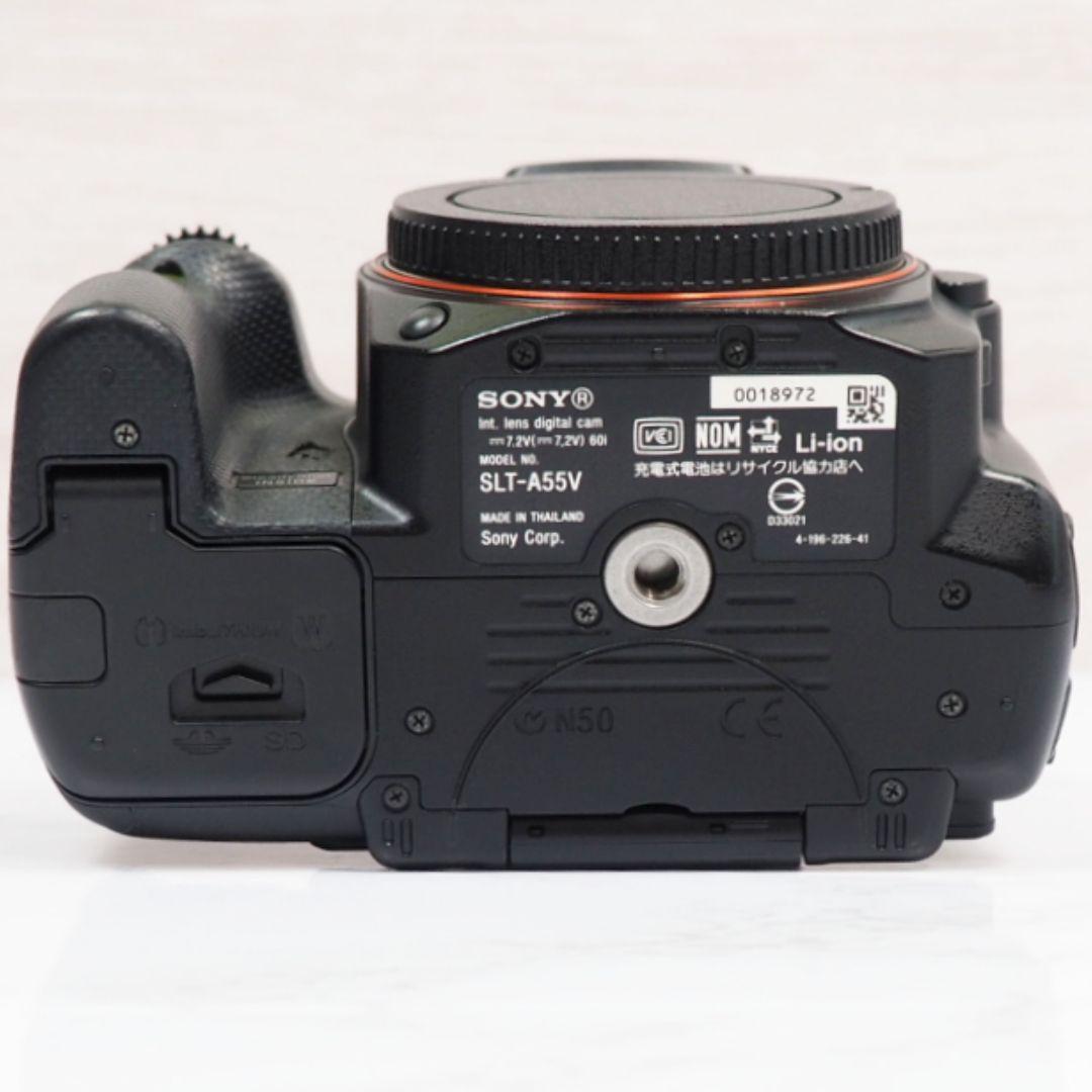 ⭐️SONY α55 ダブルレンズセット 動作良好 一眼レフ 初心者