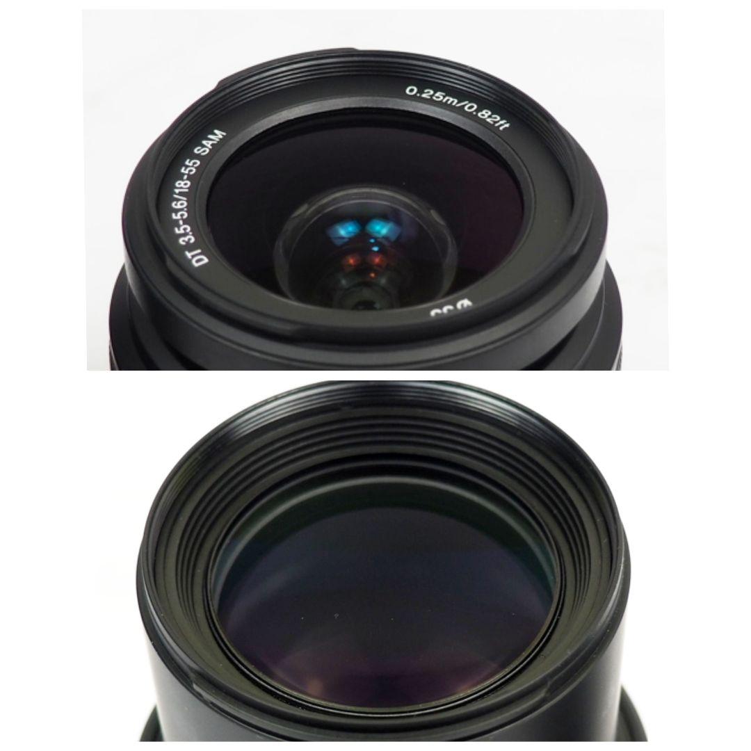 ⭐️SONY α55 ダブルレンズセット 動作良好 一眼レフ 初心者