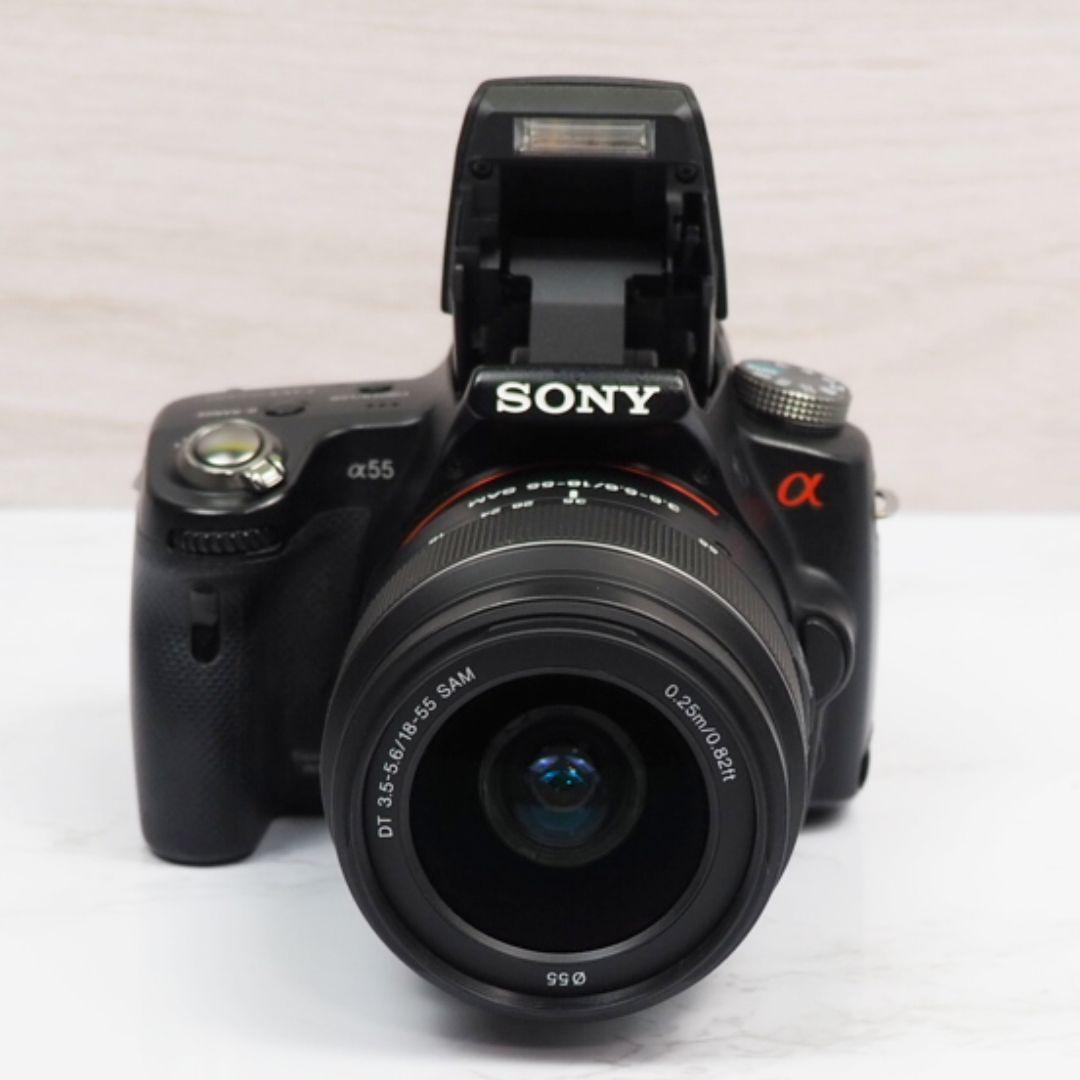 ⭐️SONY α55 ダブルレンズセット 動作良好 一眼レフ 初心者