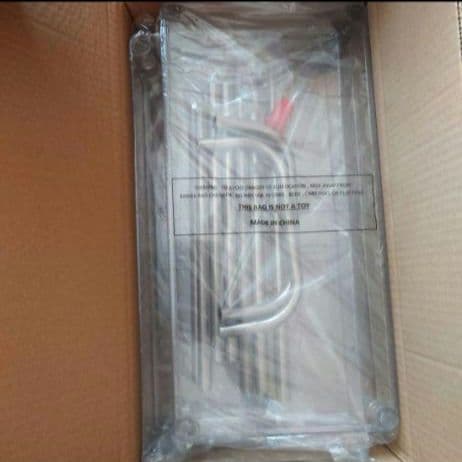 ４段透明シェルフ 収納ラック アクリルラック 【クリアタイプ】