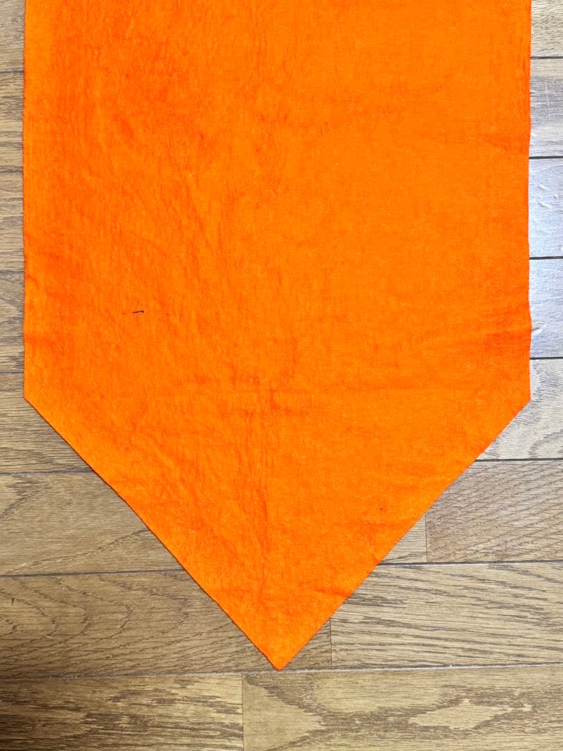 70's スヌーピー ジョークール フェルトバナー ペナント オレンジ