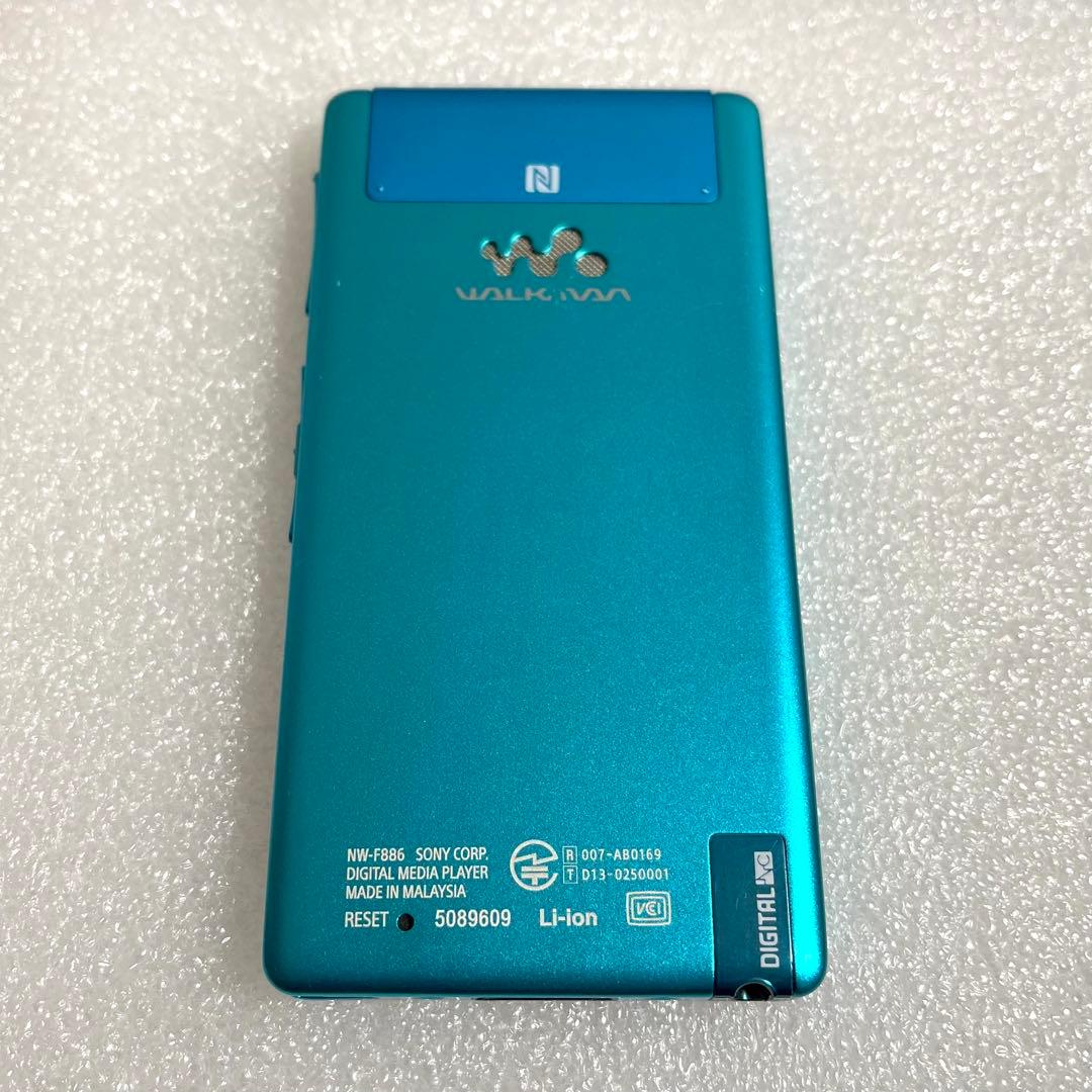 【バッテリー良好】SONY ウォークマン　NW-F886 32GB あお