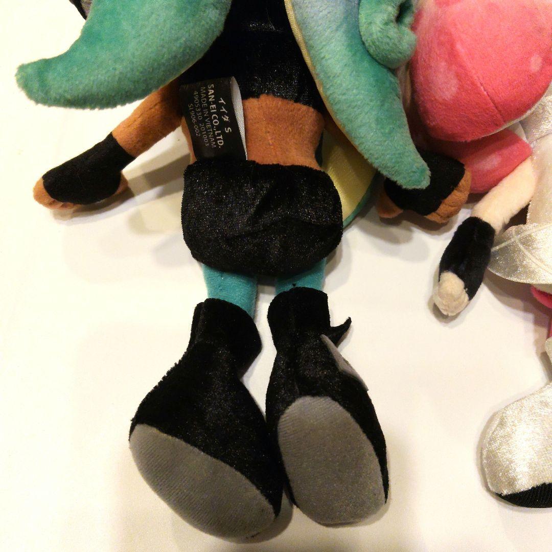 スプラトゥーン2　イイダ　ヒメ　テンタクルズ　ぬいぐるみ