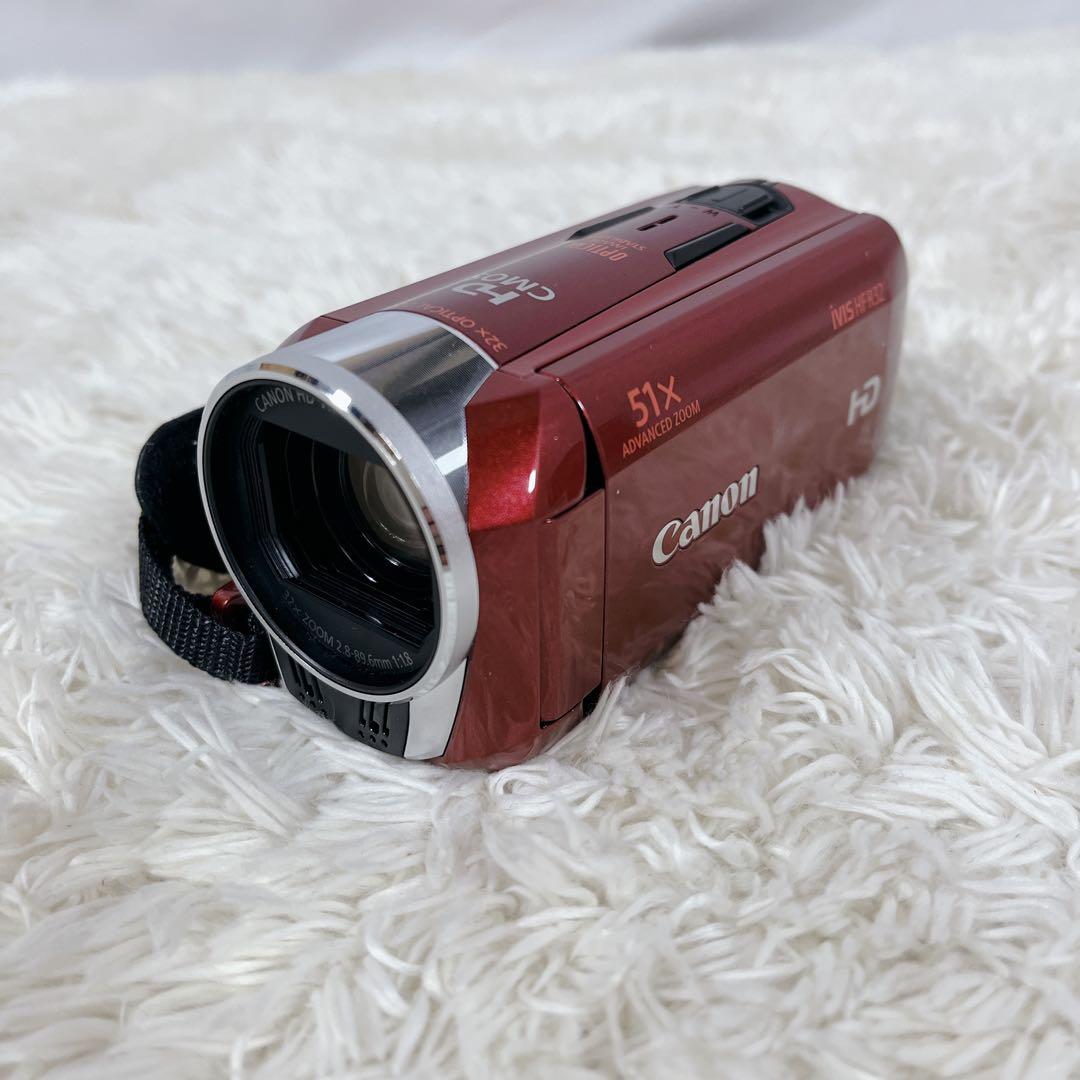 Canon iVIS HF R32 ビデオカメラ 本体　レッド